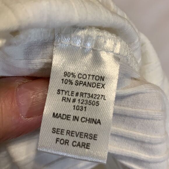 Heart & Hips Size Large Cropped long sleeve top - Picture 6 of 7